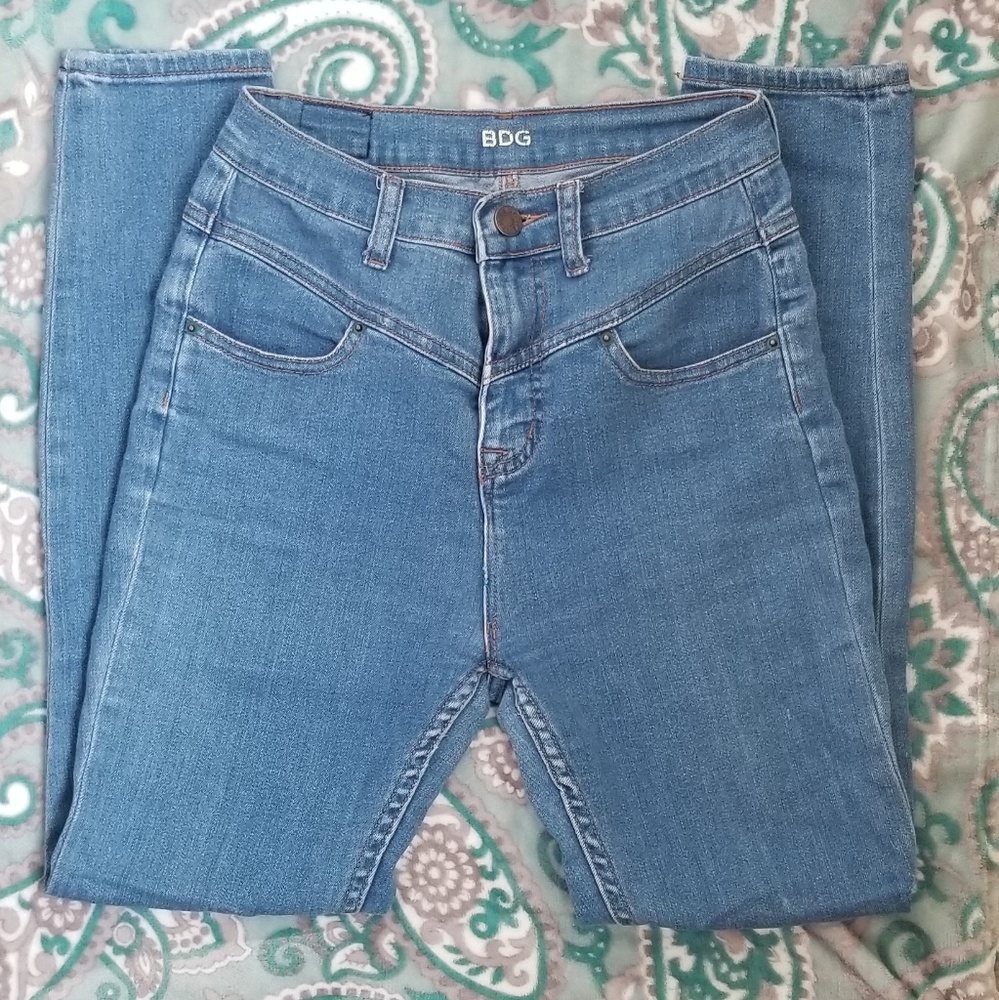 Urban outfitters BDG skinny high rise seam jeans